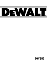 DeWalt DW882 T 1 El kitabı