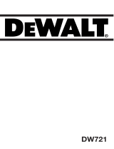 DeWalt DW721 T 3 El kitabı