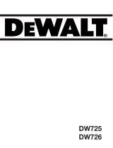 DeWalt DW725 T 3 El kitabı