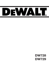 DeWalt DW728 El kitabı