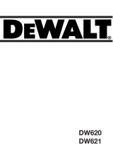 DeWalt dw 621 b Kullanım kılavuzu