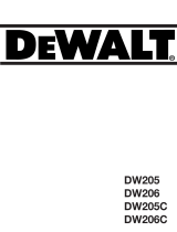 DeWalt DW206C El kitabı