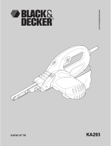 Black & Decker KA293E T1 El kitabı