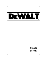 DeWalt D51823 Kullanım kılavuzu