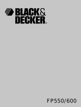 Black & Decker FP600 Kullanım kılavuzu