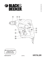 Black & Decker KR70LSR Kullanım kılavuzu