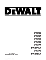 DeWalt DW275KN Kullanım kılavuzu