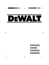 DeWalt DW965K-2 El kitabı