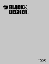 Black & Decker TS50 Kullanım kılavuzu