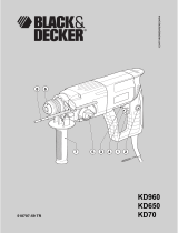 Black & Decker KD650 El kitabı