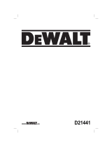 DeWalt D21441 El kitabı