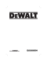 DeWalt D25300DH Kullanım kılavuzu