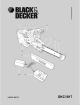 Black & Decker GKC1817 H1 El kitabı