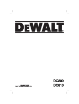 DeWalt DC810 El kitabı