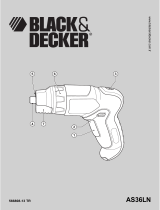 Black & Decker AS36LN Kullanım kılavuzu