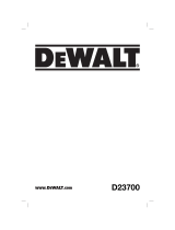DeWalt D23700 Kullanım kılavuzu
