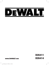 DeWalt D26411-QS Kullanım kılavuzu