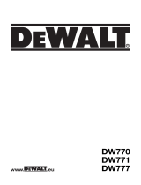 DeWalt DW771 T 2 El kitabı