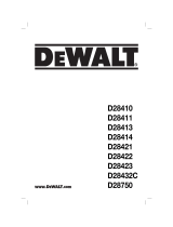 DeWalt D28750 Kullanım kılavuzu