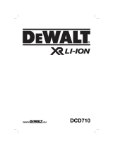 DeWalt DCD710 T 1 El kitabı