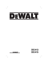 DeWalt DC415 El kitabı
