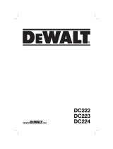 DeWalt DC222 El kitabı