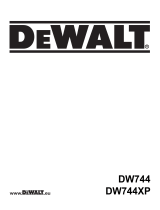 DeWalt DW744XP El kitabı