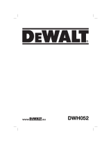 DeWalt DWH052 T 1 El kitabı