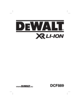 DeWalt DCF889 T 1 El kitabı