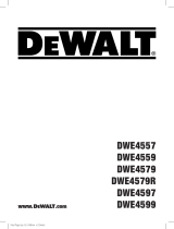 DeWalt DWE4557 Kullanım kılavuzu