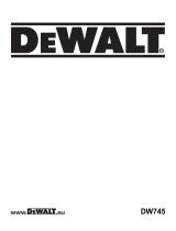 DeWalt DW745 T 3 El kitabı