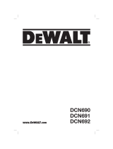 DeWalt DCN690 El kitabı