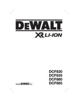 DeWalt DCF880 El kitabı