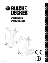 Black & Decker PW1300TD Kullanım kılavuzu