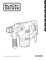 Black & Decker KD1250 Kullanım kılavuzu