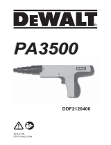 DeWalt DDF2120400 Kullanım kılavuzu