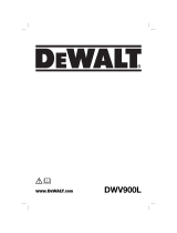 DeWalt DWV900L Kullanım kılavuzu