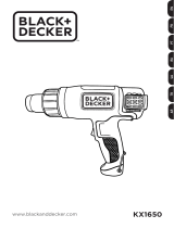 Black & Decker KX1650 Kullanım kılavuzu