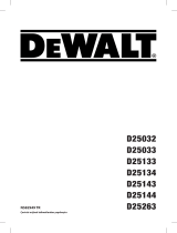 DeWalt D25144 Kullanım kılavuzu