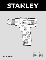 Stanley STCD1081B2 Kullanım kılavuzu