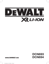DeWalt DCN694 Kullanım kılavuzu