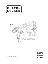 BLACK+DECKER KD985 Kullanım kılavuzu