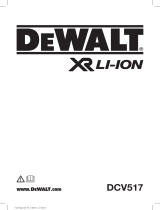 DeWalt DCV517N Kullanım kılavuzu