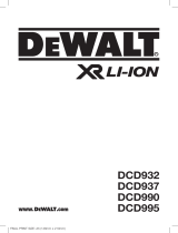 DeWalt DCD990 Kullanım kılavuzu