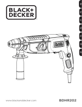 Black & Decker BDHR202 Kullanım kılavuzu
