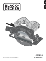 Black & Decker CS1250L Kullanım kılavuzu