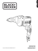 Black & Decker KR5010 Kullanım kılavuzu