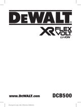 DeWalt XR FLEX VOLT LI-ION DCB500 Kullanım kılavuzu