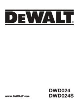 DeWalt DWD024 Kullanım kılavuzu