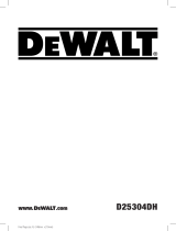 DeWalt D25304DH Kullanım kılavuzu